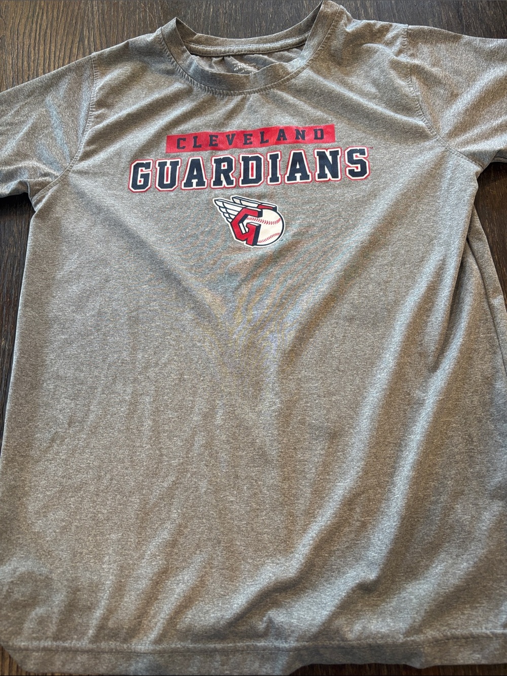 Kids Cleveland Guardians Gray Tee